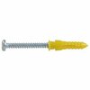 Hillman Screw Anchor, 7/8" L, Nylon, 6 PK 5107